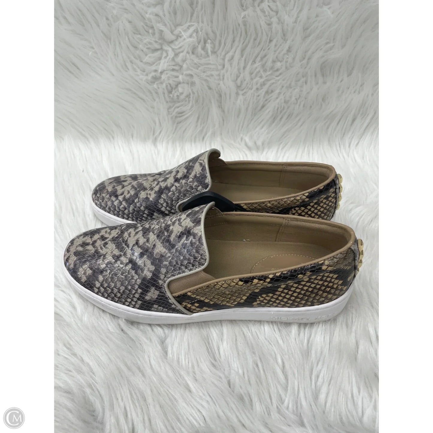 Shoes Designer By Michael Kors In Snakeskin Print, Size: 9