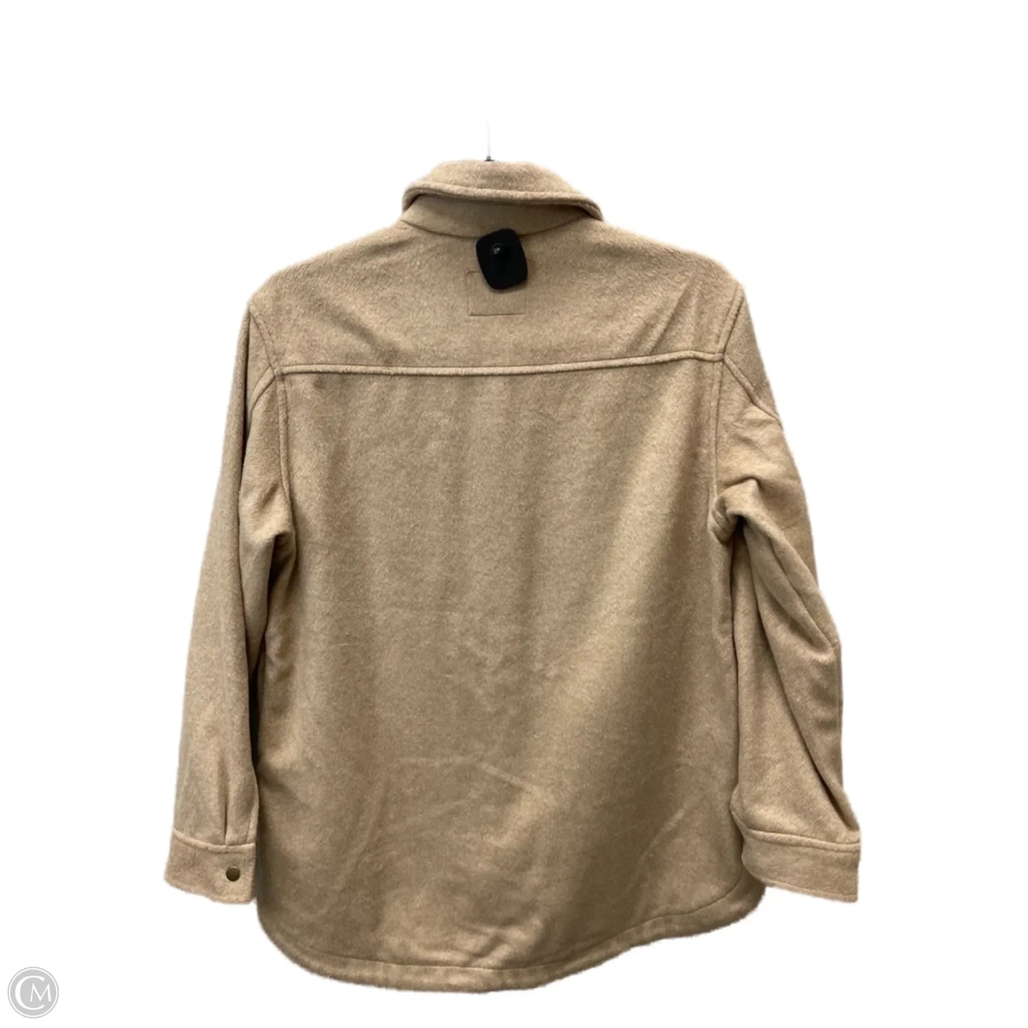Jacket Shirt By Old Navy In Tan, Size: Xs