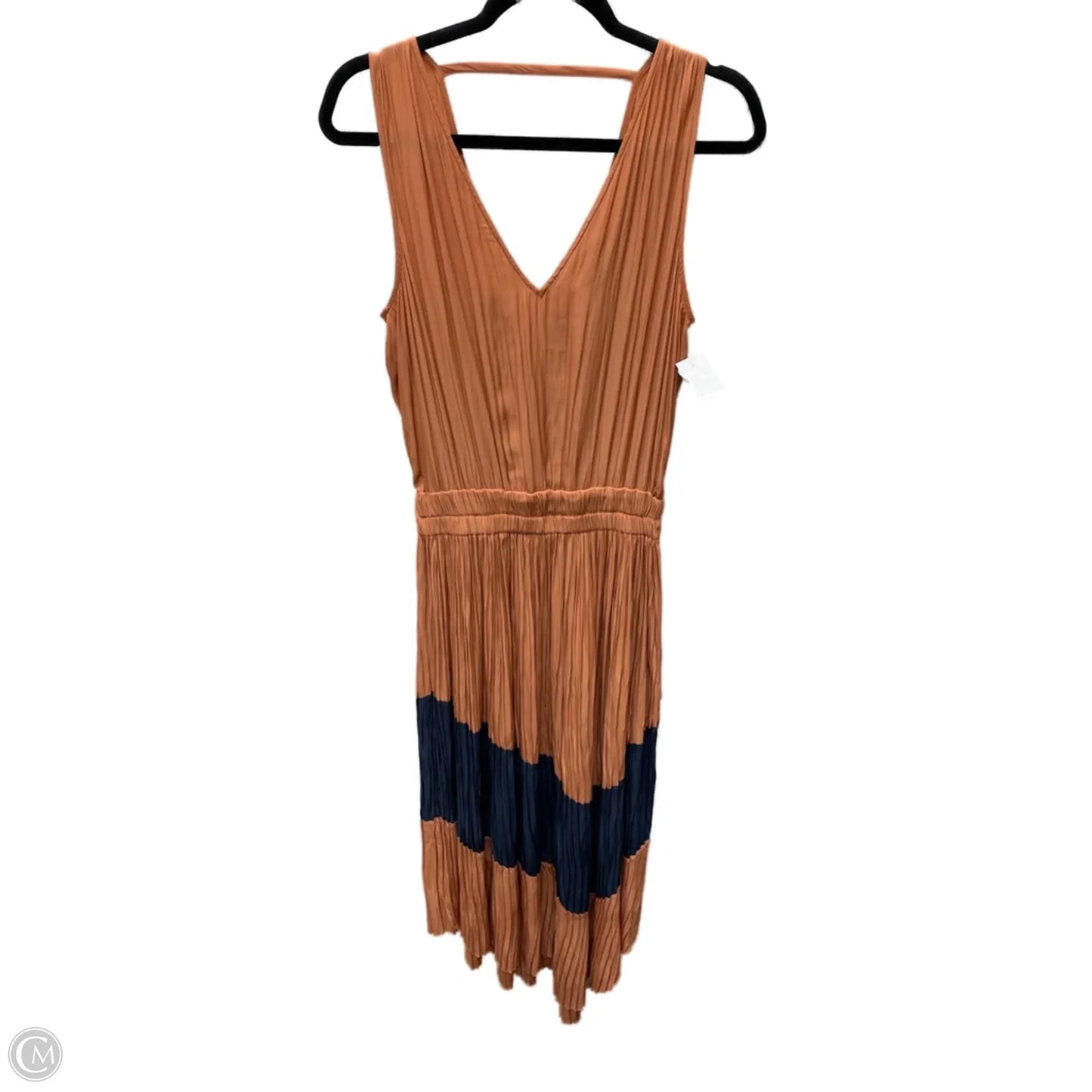 Dress Casual Midi By Ramy Brook In Blue & Orange, Size: S