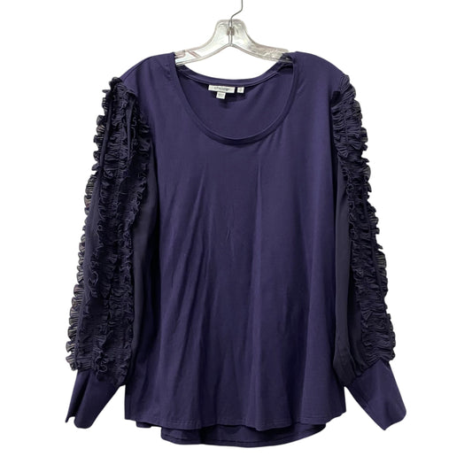 Top Ls By Chicos In Blue, Size:Xl