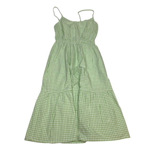 Dress Casual Short By Lascana In Green & White, Size:Xs