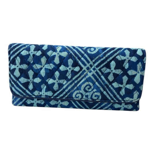 Wallet By Vera Bradley In Blue, Size:Medium