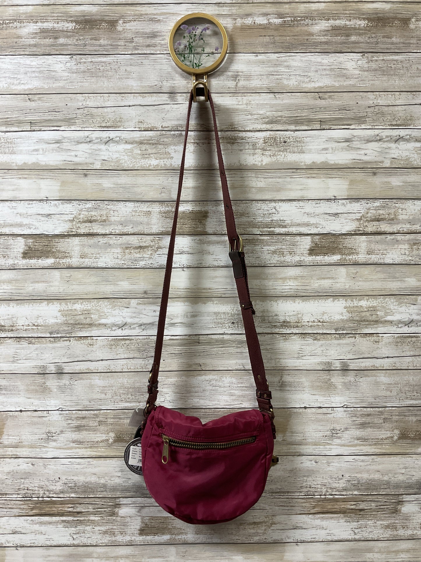 Crossbody By Kipling In Maroon, Size:Medium