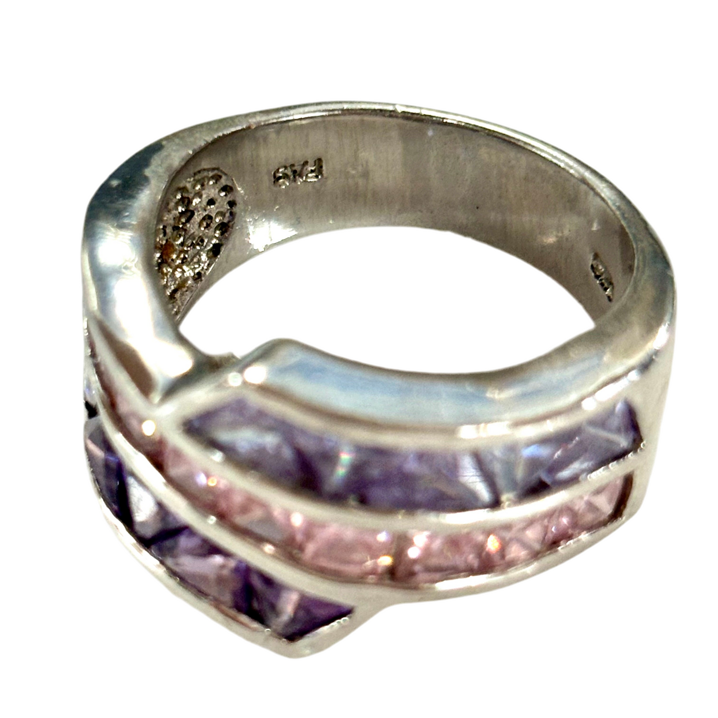 Ring Sterling Silver, Size: 8