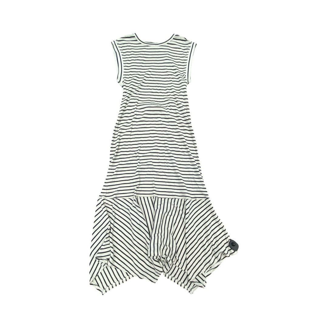 Dress Casual Maxi By Daily Practice By Anthropologie In Black & White, Size:M
