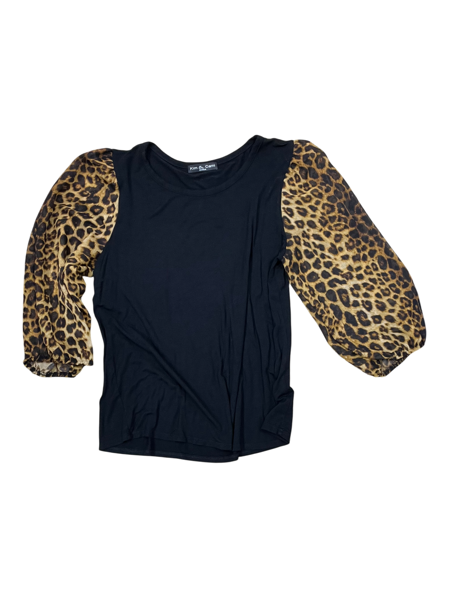 Top Ls By Kim & Cami In Black, Size:M