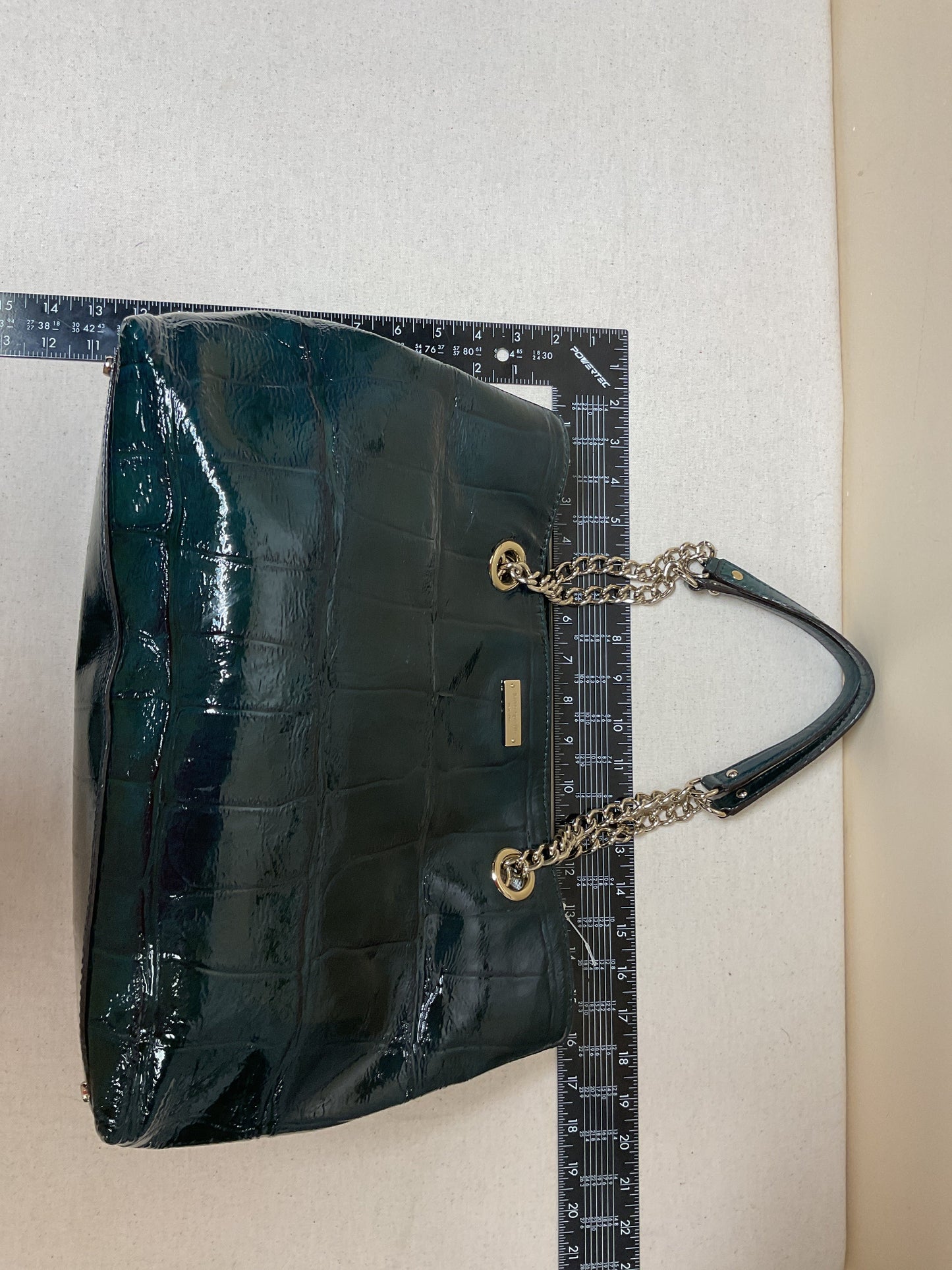 Handbag Designer By Kate Spade In Green, Size:Large