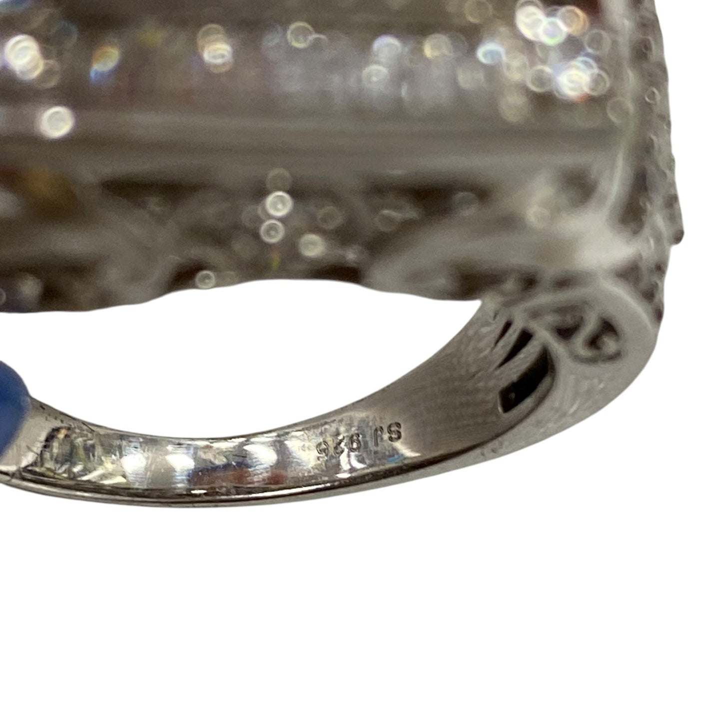 Ring Sterling Silver  In Silver size 9.5