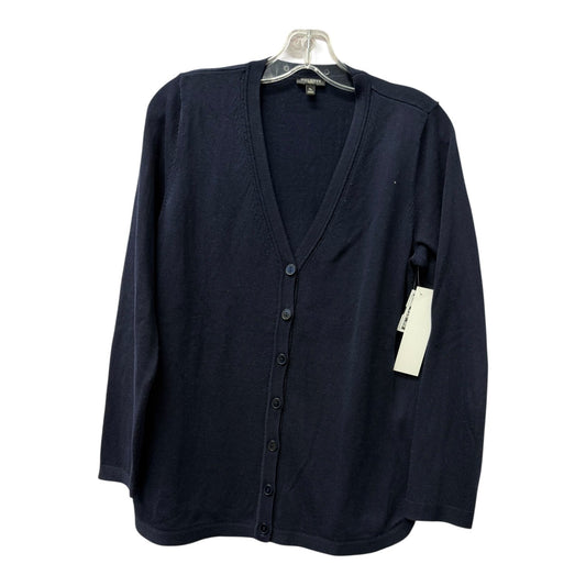 Sweater Cardigan By Talbots In Blue, Size:Mp