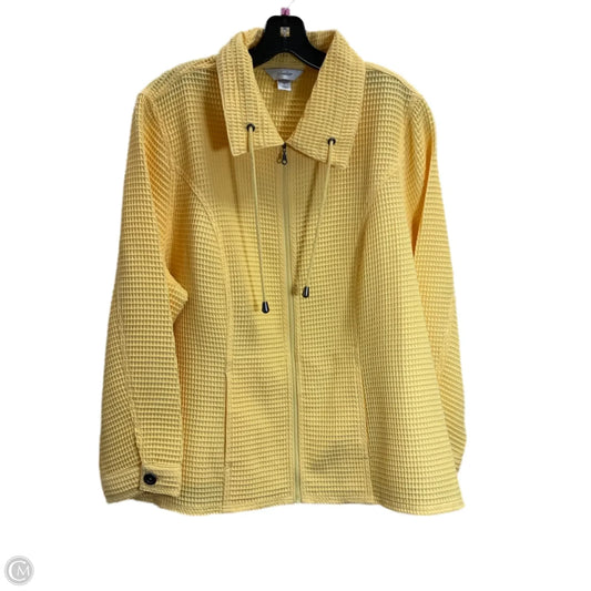 Jacket Other By Cj Banks In Yellow, Size: 2x