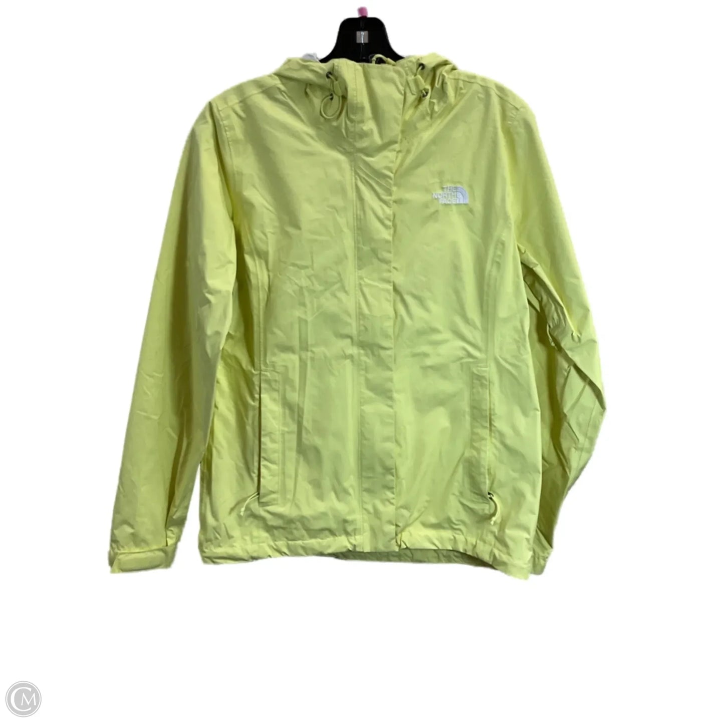 Jacket Windbreaker By The North Face In Yellow, Size: S