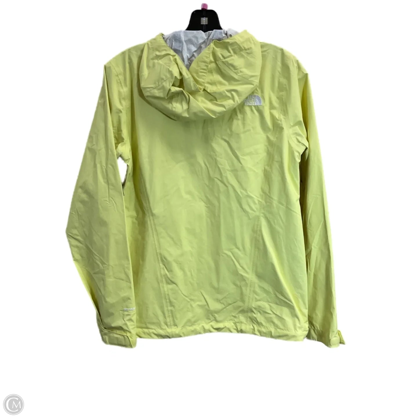 Jacket Windbreaker By The North Face In Yellow, Size: S