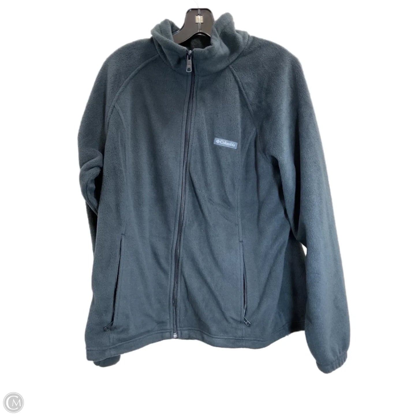 Jacket Fleece By Columbia In Black, Size: 1x