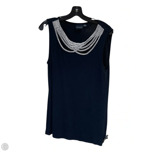 Top Sleeveless By Tribal In Black, Size: M