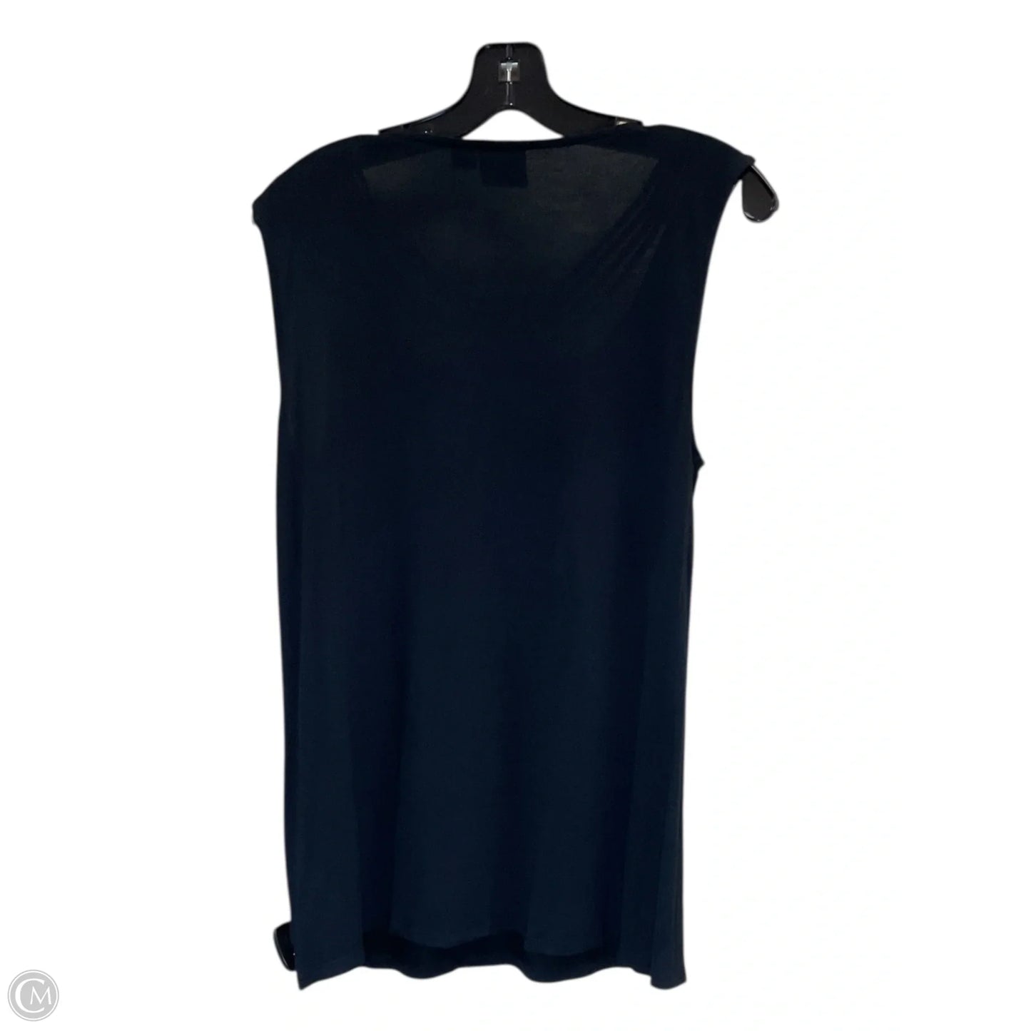 Top Sleeveless By Tribal In Black, Size: M