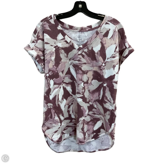 Top Short Sleeve By Cupio In Purple, Size: S