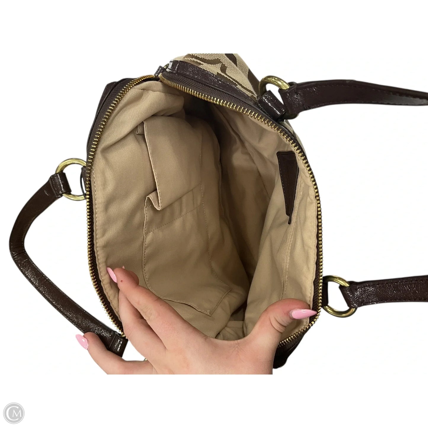 Handbag Designer By Coach, Size: Medium