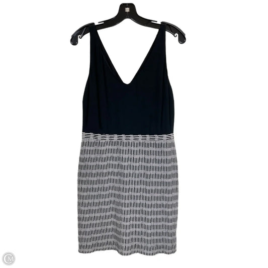 Dress Work By Loft In Black & Cream, Size: S