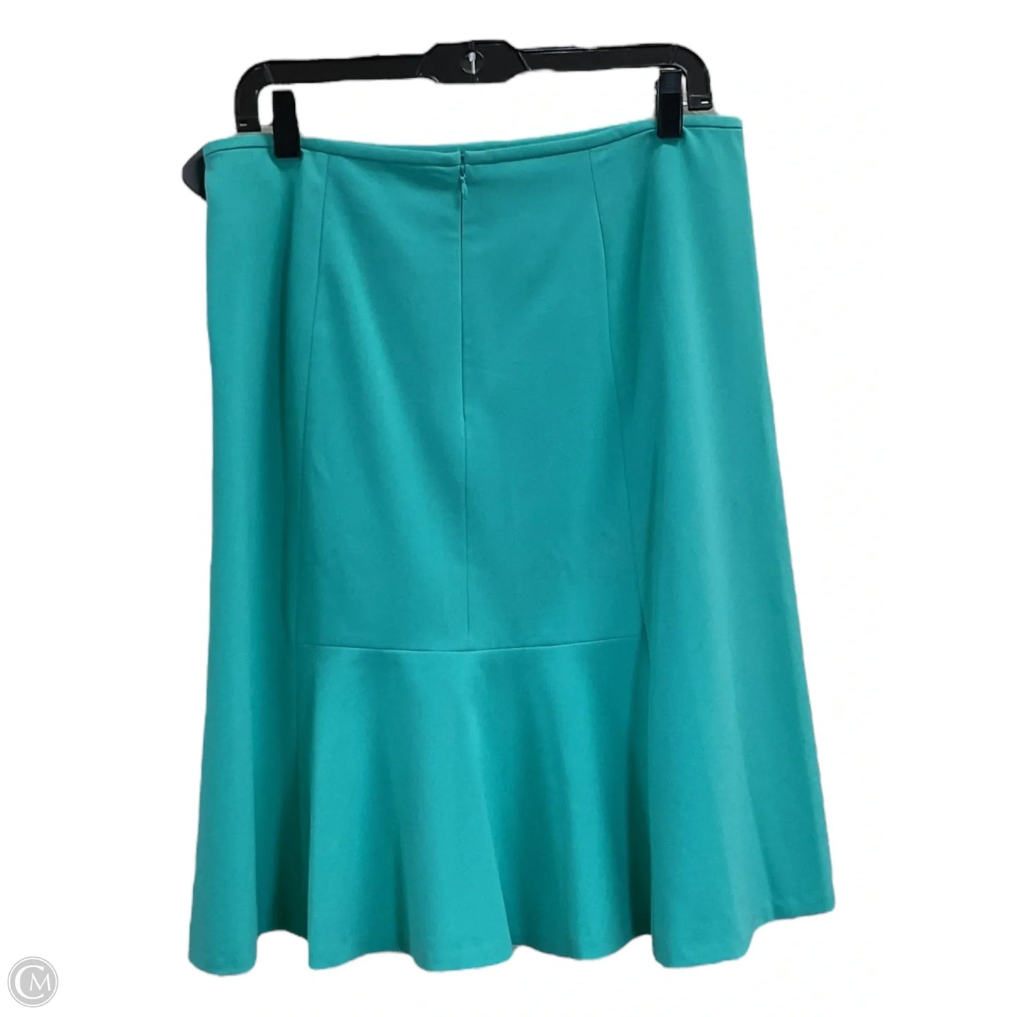 Skirt Midi By Nine West In Teal, Size: M