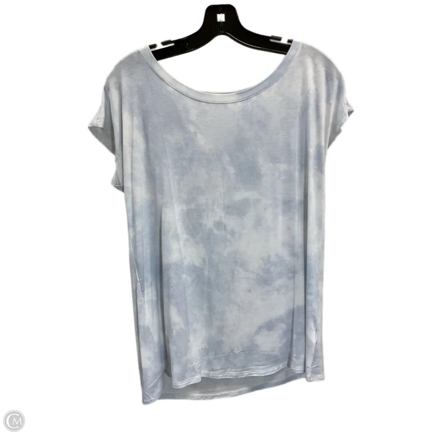 Top Short Sleeve By Maurices In Blue, Size: M