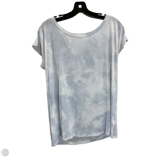 Top Short Sleeve By Maurices In Blue, Size: M