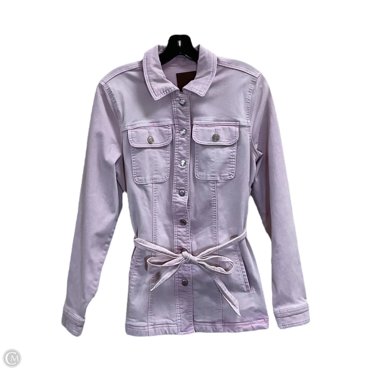 Jacket Denim By Maurices In Pink, Size: M