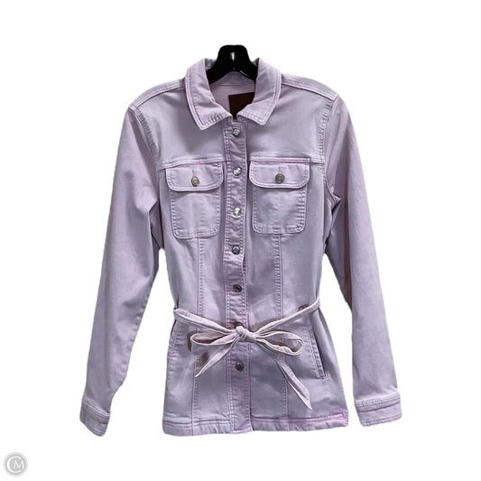 Jacket Denim By Maurices In Pink, Size: M