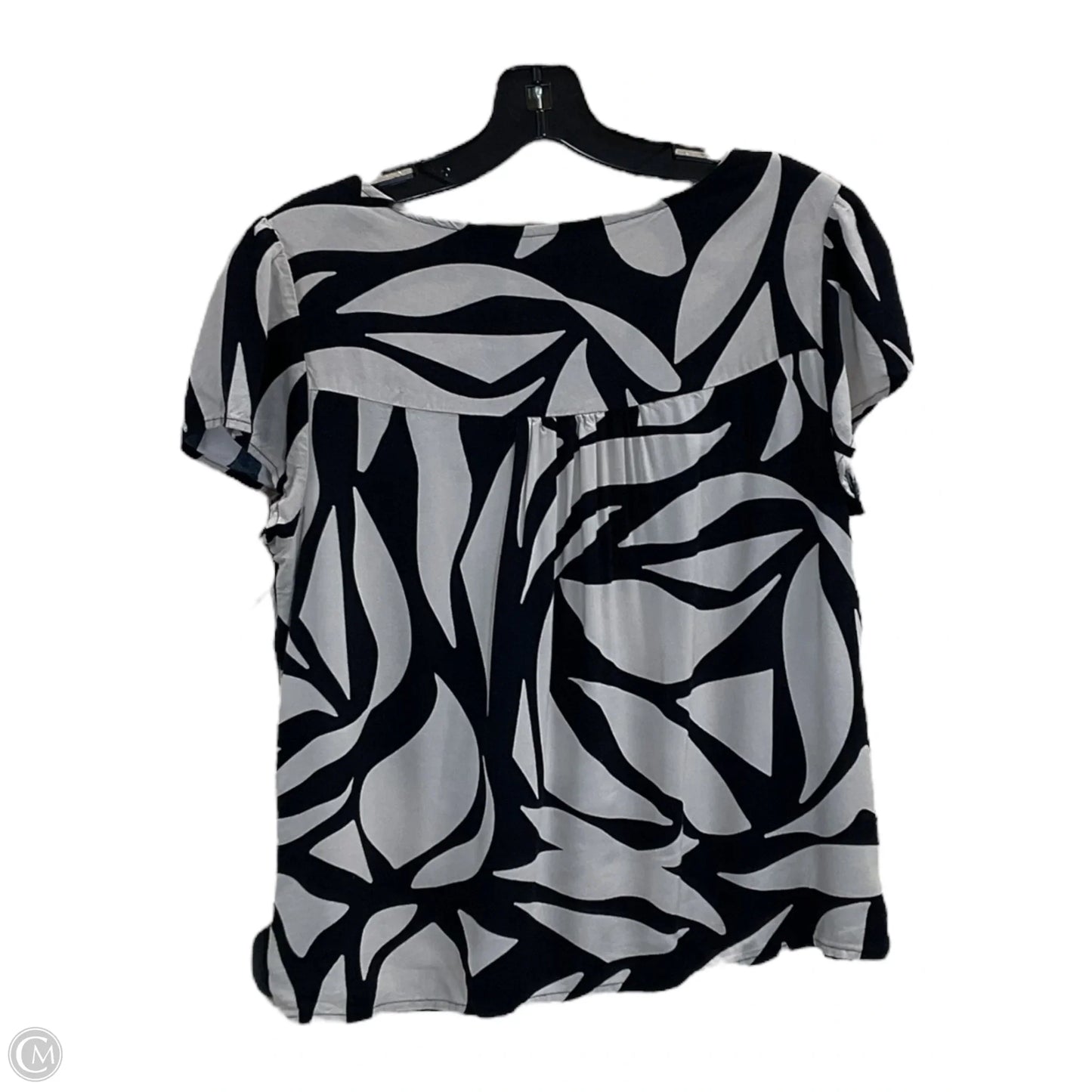 Top Short Sleeve By Sanctuary In Black & Tan, Size: S