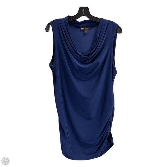 Tunic Sleeveless By Dana Buchman In Blue, Size: L