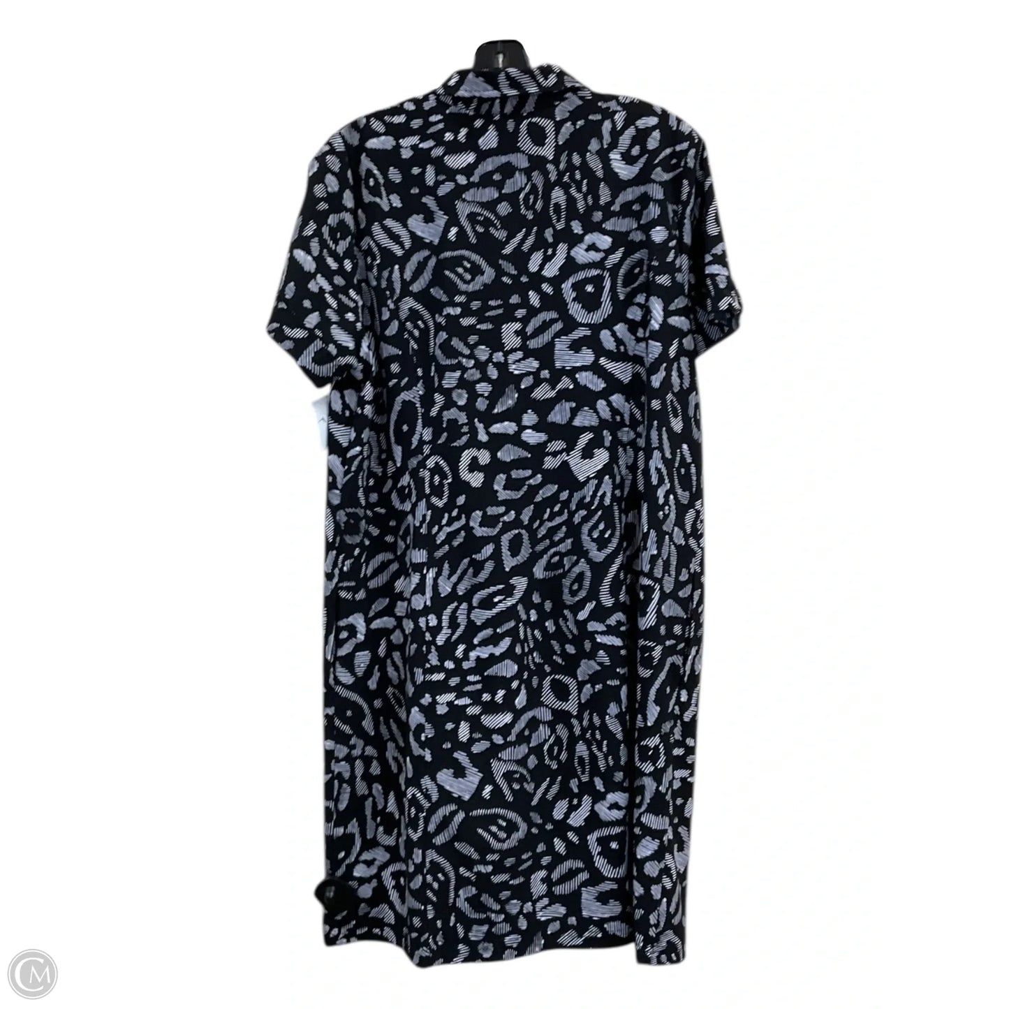 Dress Work By Zenergy By Chicos In Black & White, Size: L
