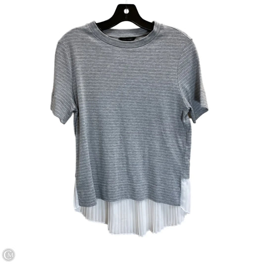Top Short Sleeve By Banana Republic In Grey, Size: Xs