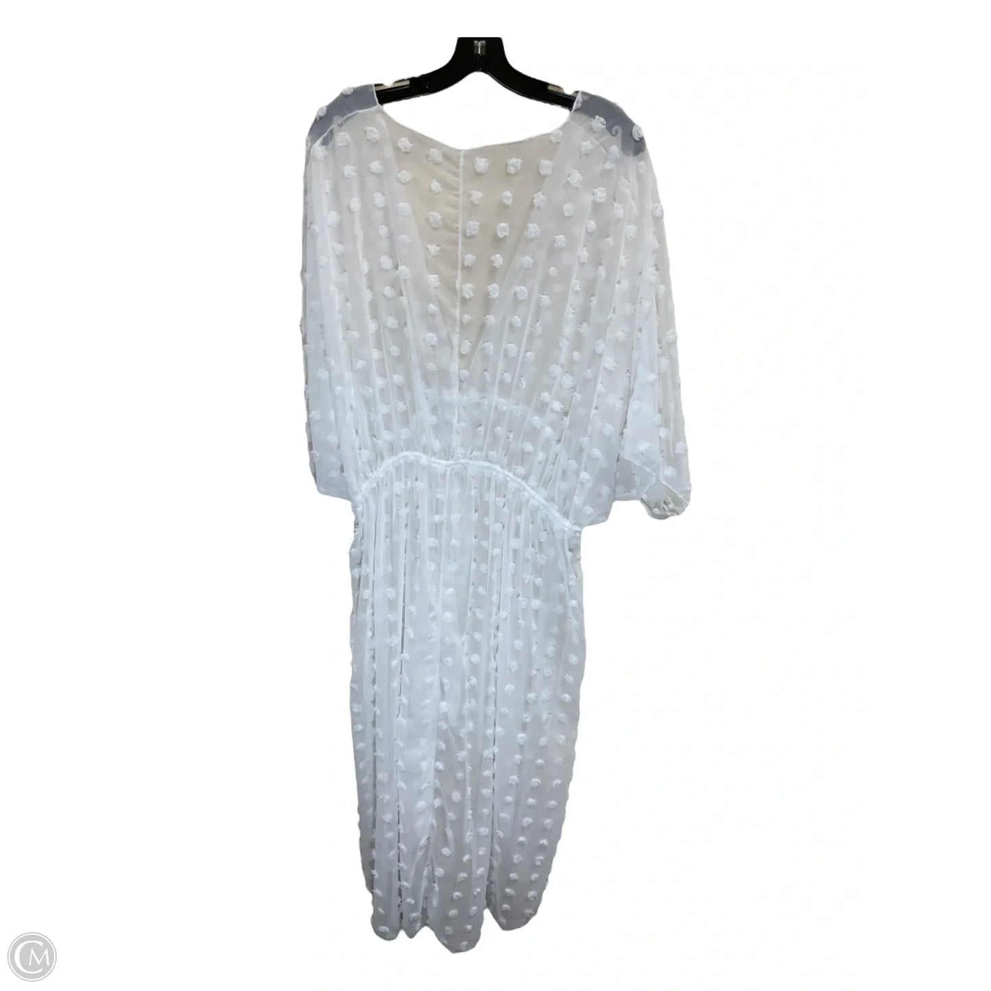 Cardigan By Clothes Mentor In White, Size: 5