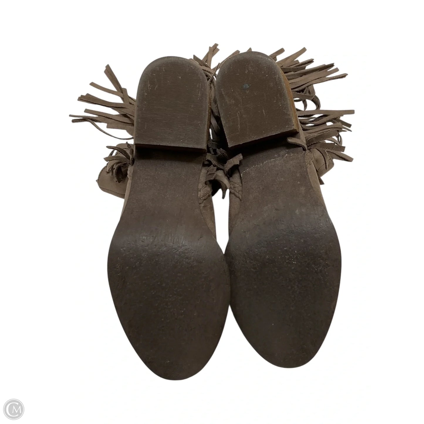 Boots Ankle Heels By Not Rated In Tan, Size: 7