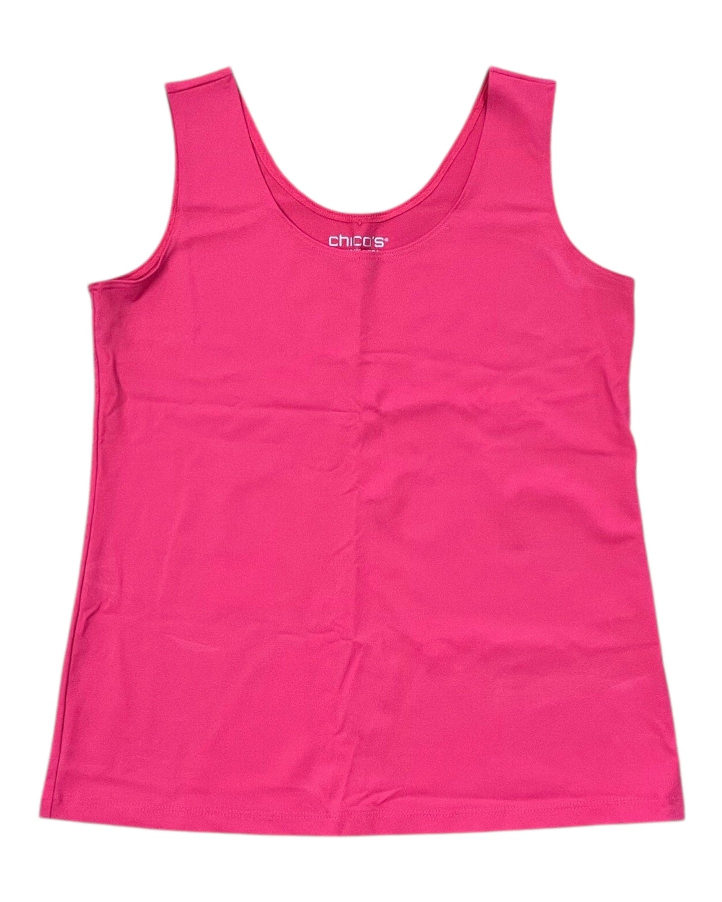 Top Sleeveless Basic By Chicos In Pink, Size:M