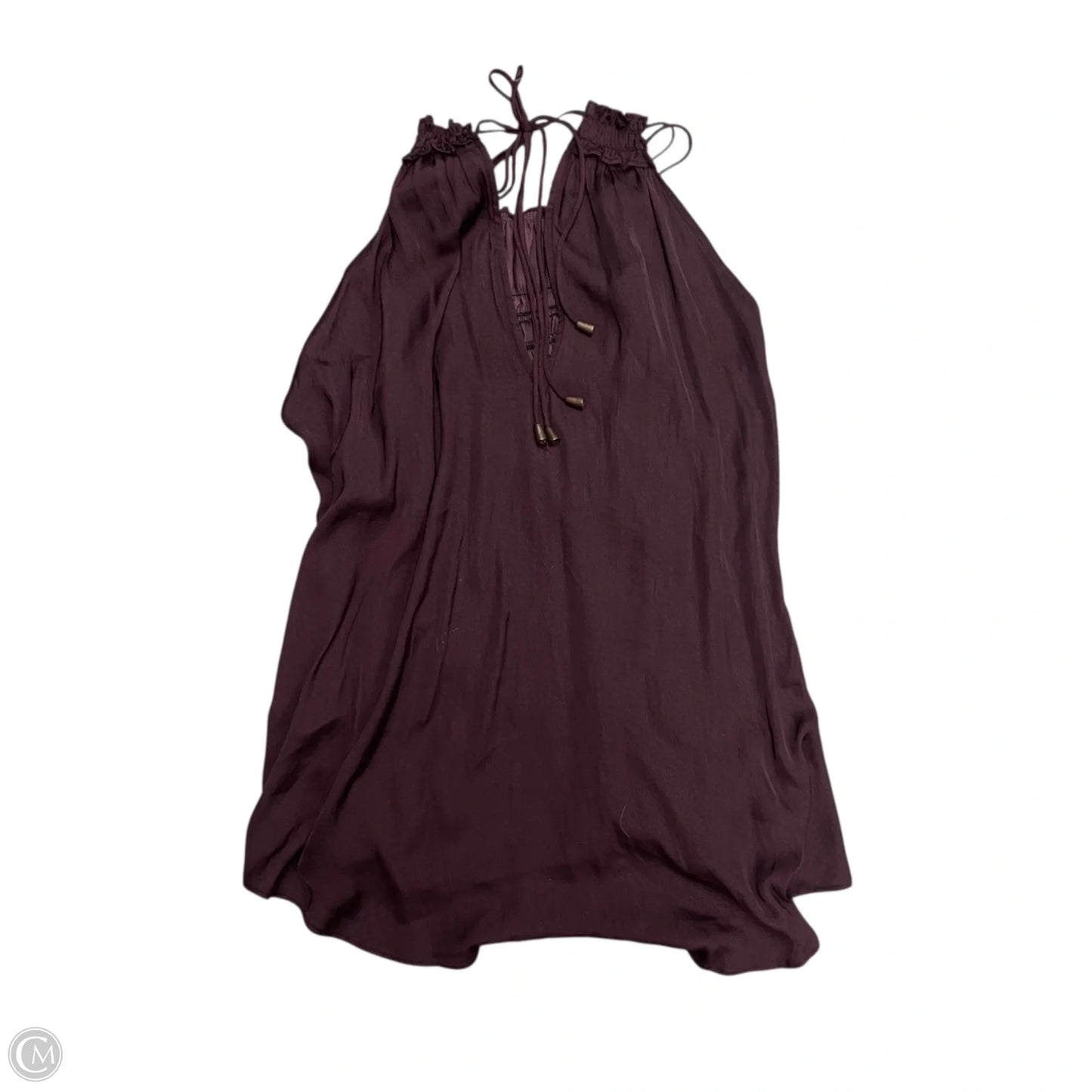 Top Sleeveless By Free People In Purple, Size: L