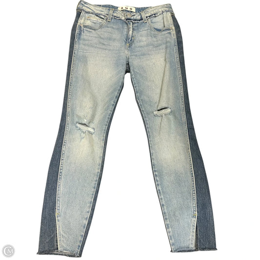 Jeans Skinny By Amo In Blue Denim, Size: 4