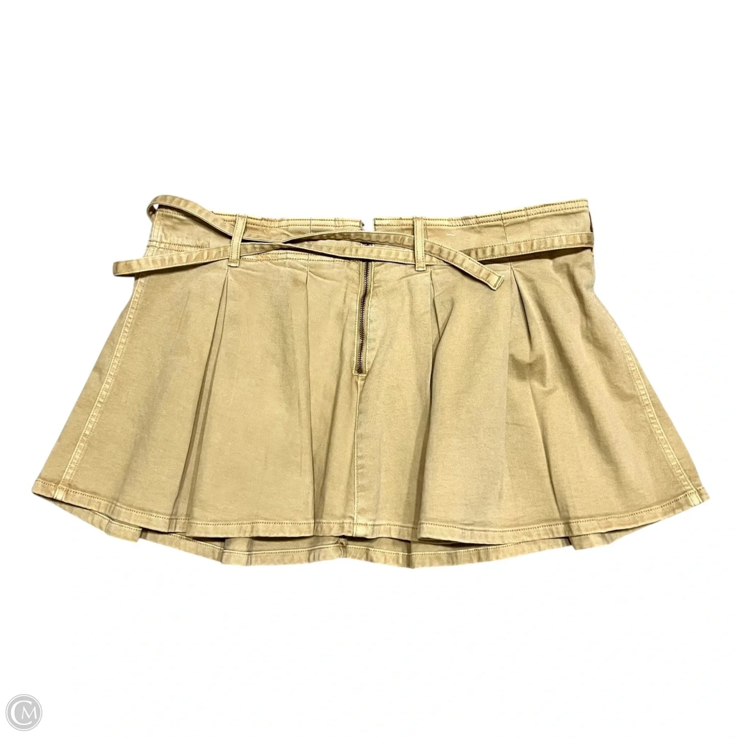 Skirt Mini & Short By American Eagle In Taupe, Size: 12