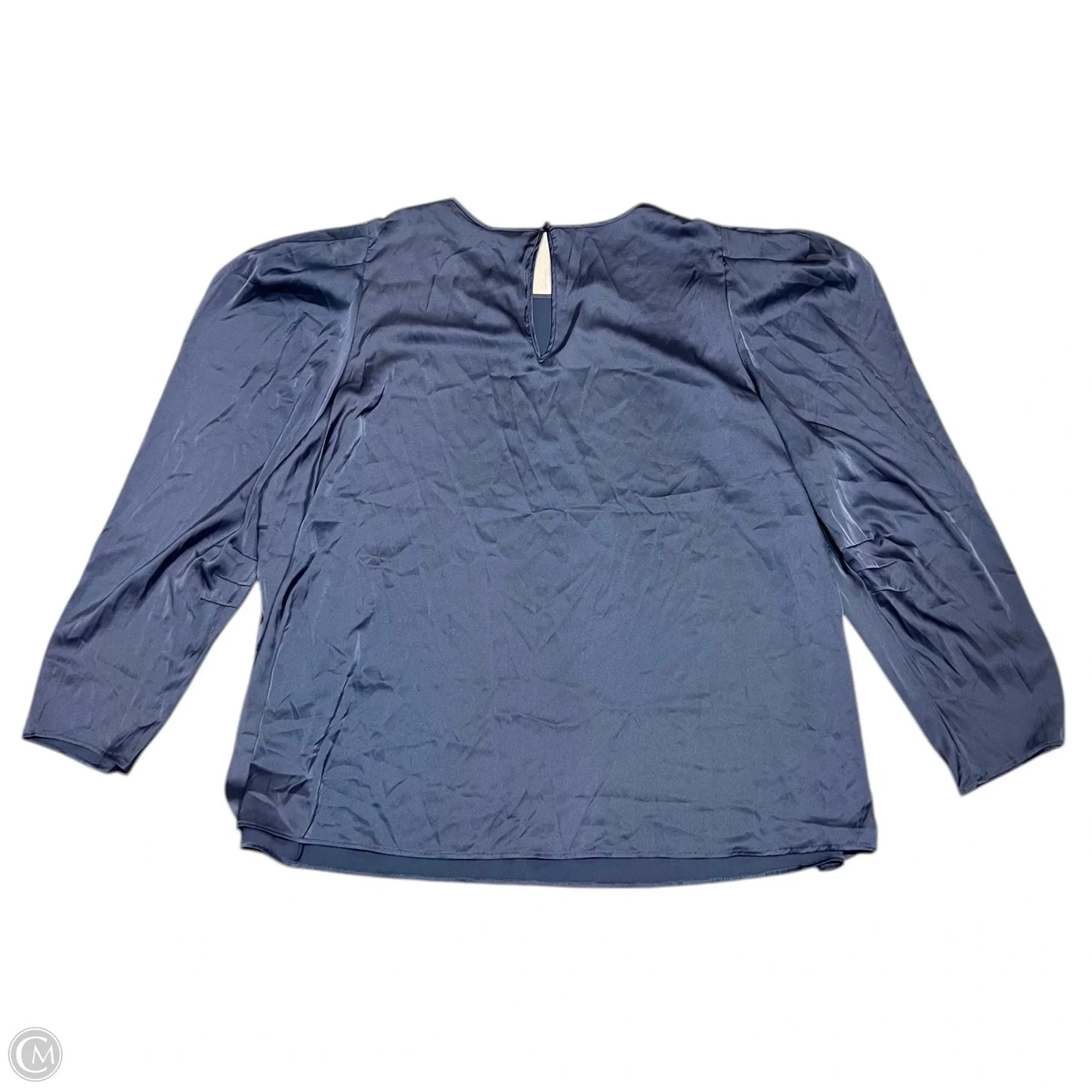 Top Long Sleeve By Torrid In Blue, Size: 4x