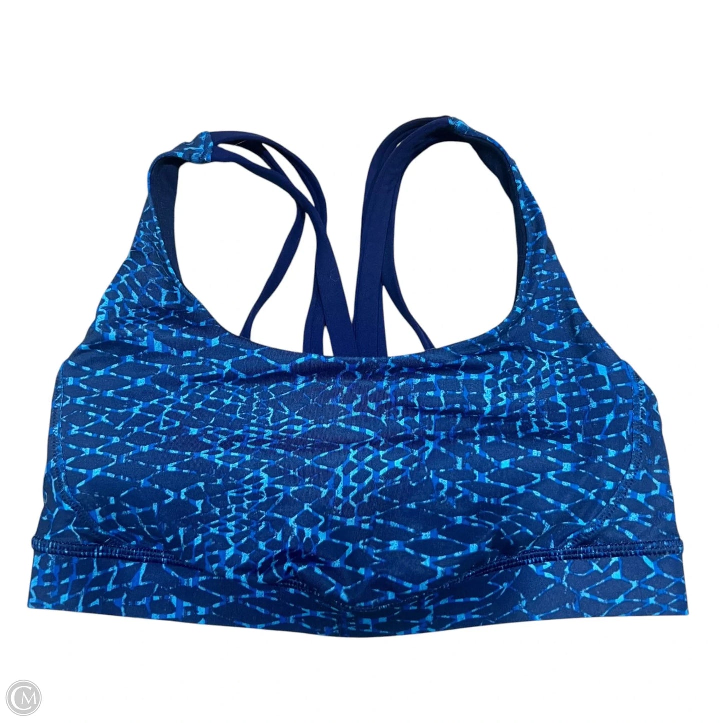 Athletic Bra By Lululemon In Blue, Size: 4