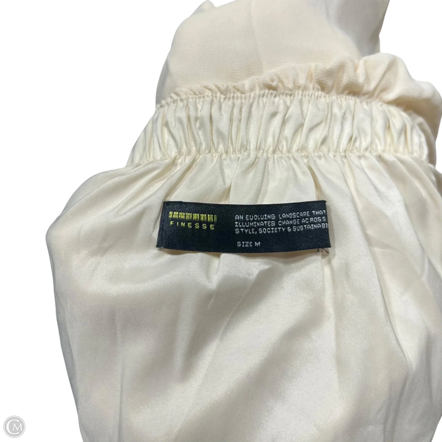Skirt Maxi By Finesse In Cream, Size: M