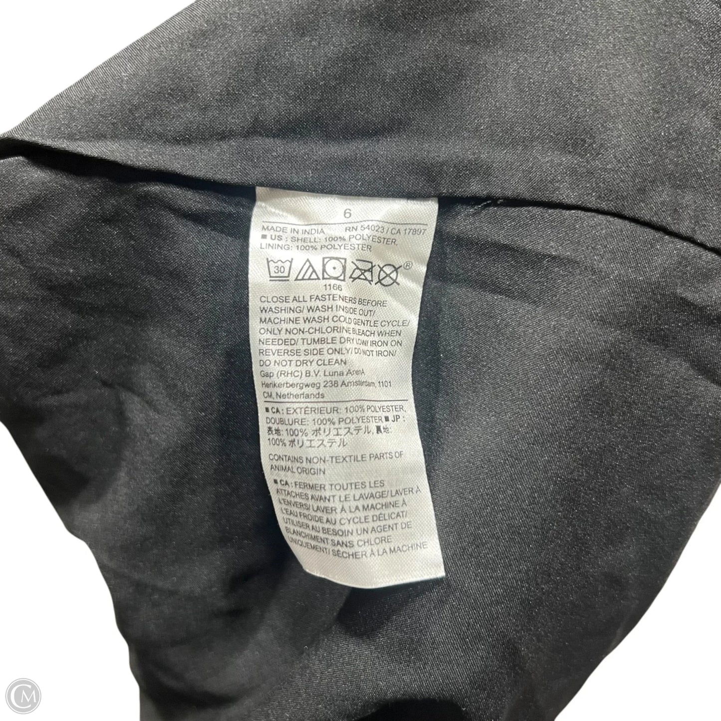 Skirt Midi By Banana Republic In Black, Size: 6