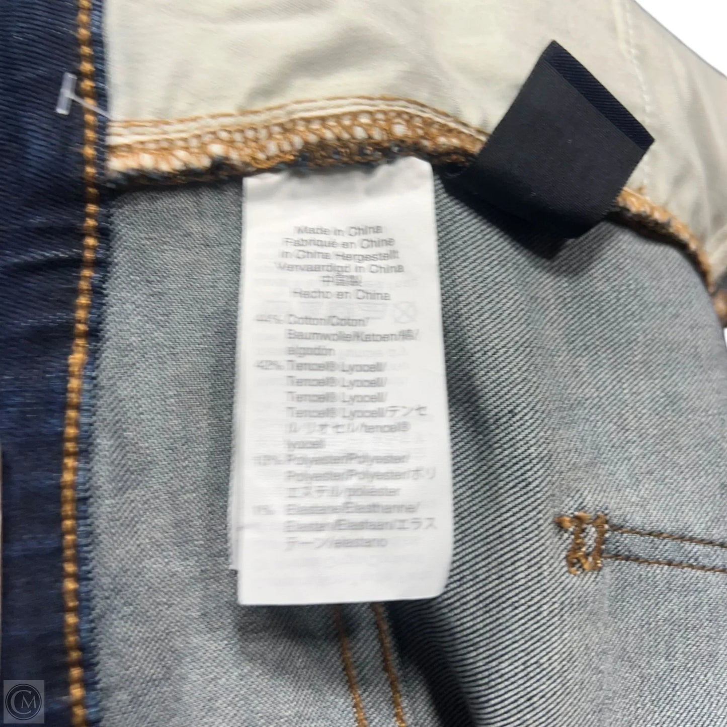 Jeans Skinny By Madewell In Blue Denim, Size: 20
