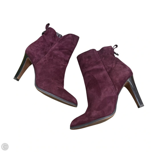 Shoes Designer By Coach In Maroon, Size: 9
