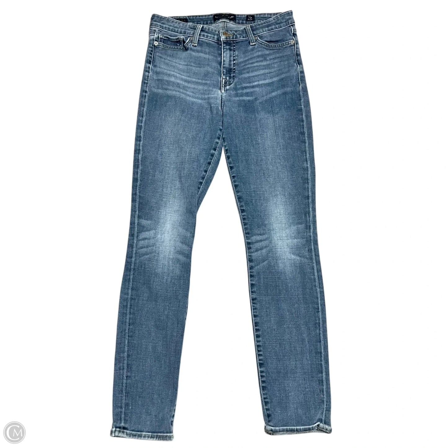 Jeans Straight By Lucky Brand In Blue Denim, Size: 6