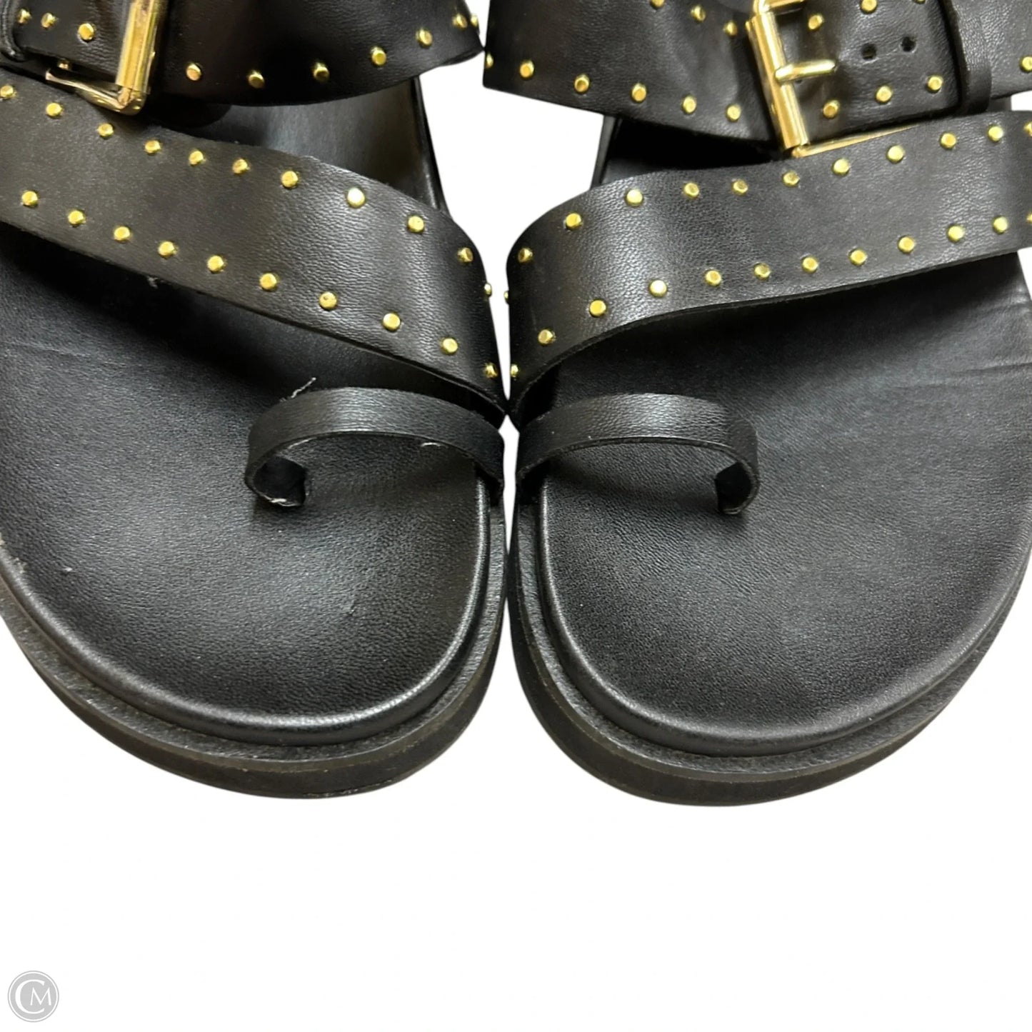 Sandals Flats By Open Edit In Black, Size: 9.5