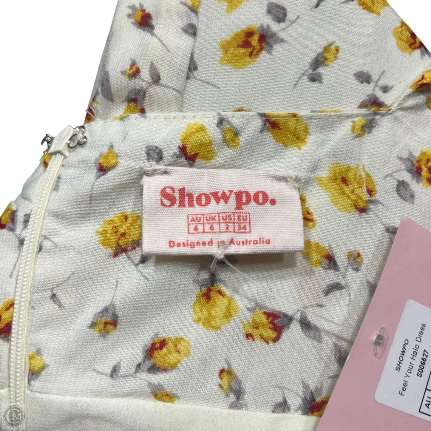 Dress Casual Short By Showpo In Cream, Size: 2