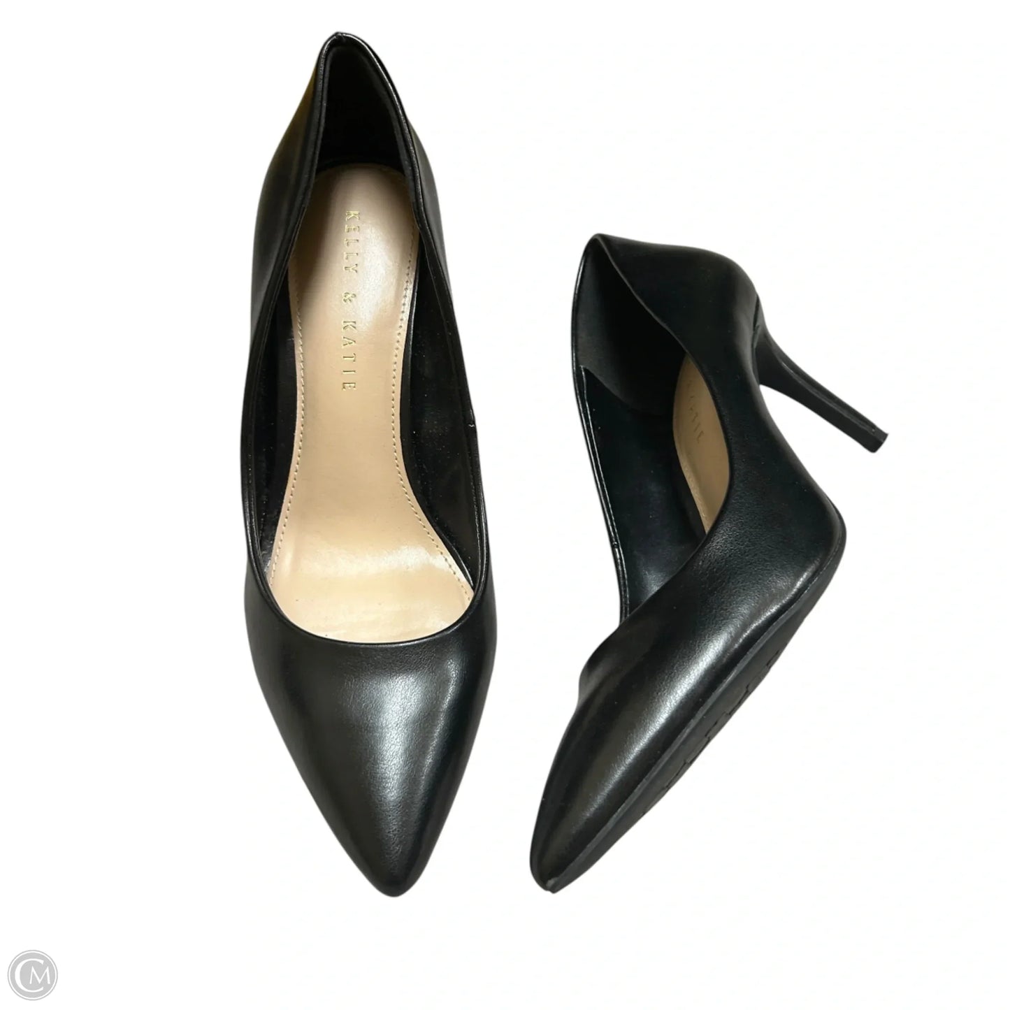 Shoes Heels Kitten By Kelly And Katie In Black, Size: 8