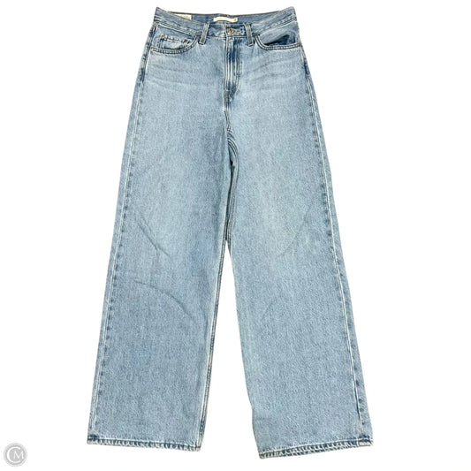 Jeans Straight By Levis In Blue Denim, Size: 6