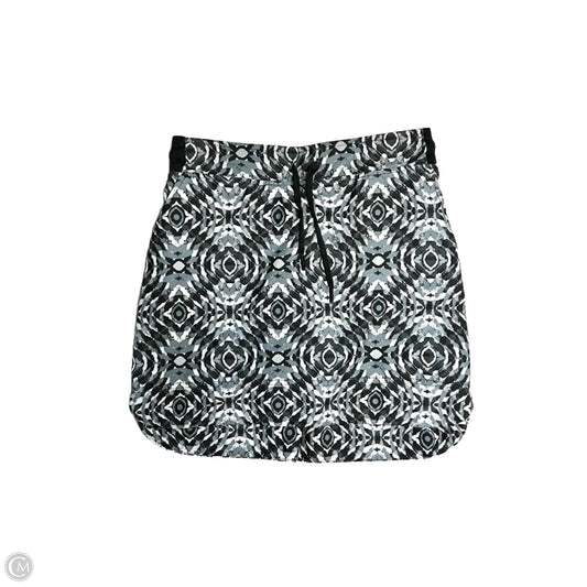 Athletic Skort By Zero Xposure In Black & Grey, Size: S