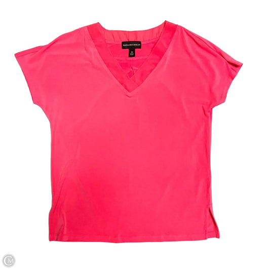 Top Short Sleeve By Dana Buchman In Red, Size: Xs
